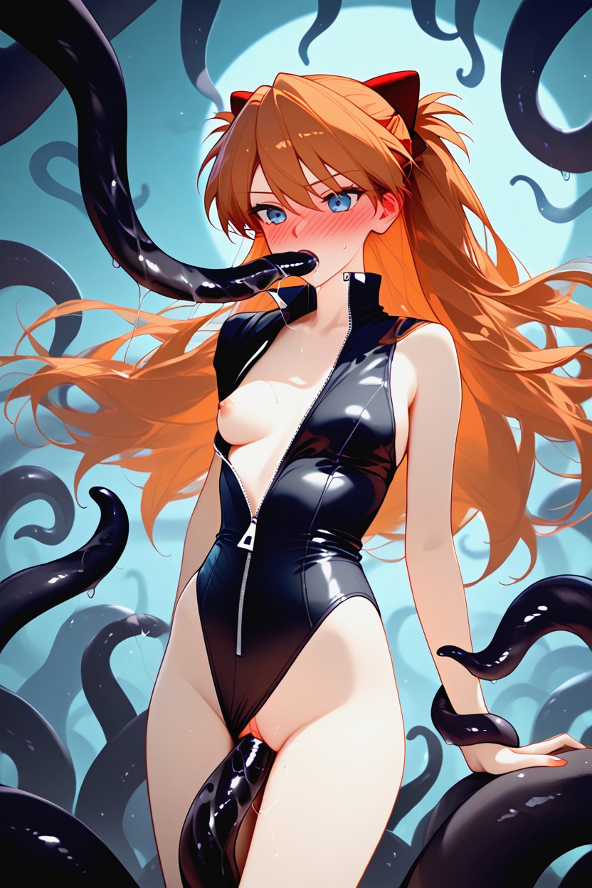 25+, Swooping Breasts, Saliva Traces Hentai IA
