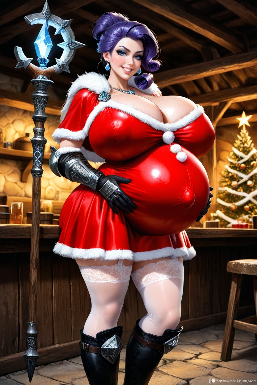 Gigantic Round Belly, Ultra Detailed, Modelando Hentai IA