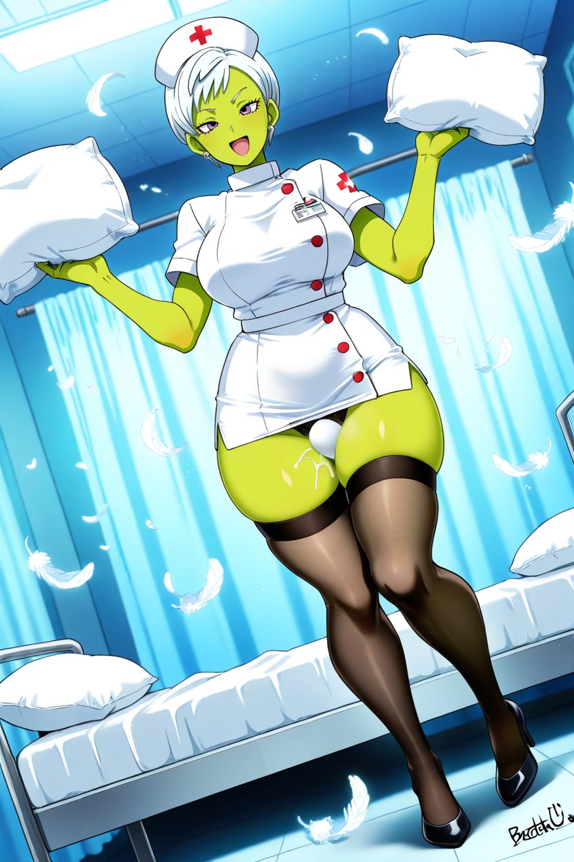 Black Latex Nurse Outfits, Lingerie, Lingerie Hentai IA