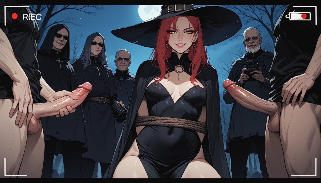 In A Forest, Faceless Man, Witch Hentai IA