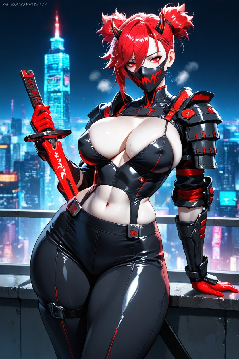 Back Arching, Espada, Red Hands Hentai IA