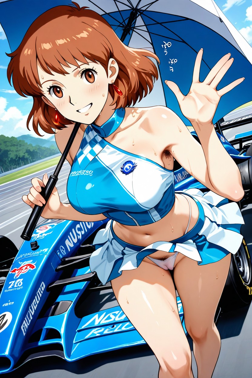 De Pie, Heavy Sweat, 25+ Hentai IA