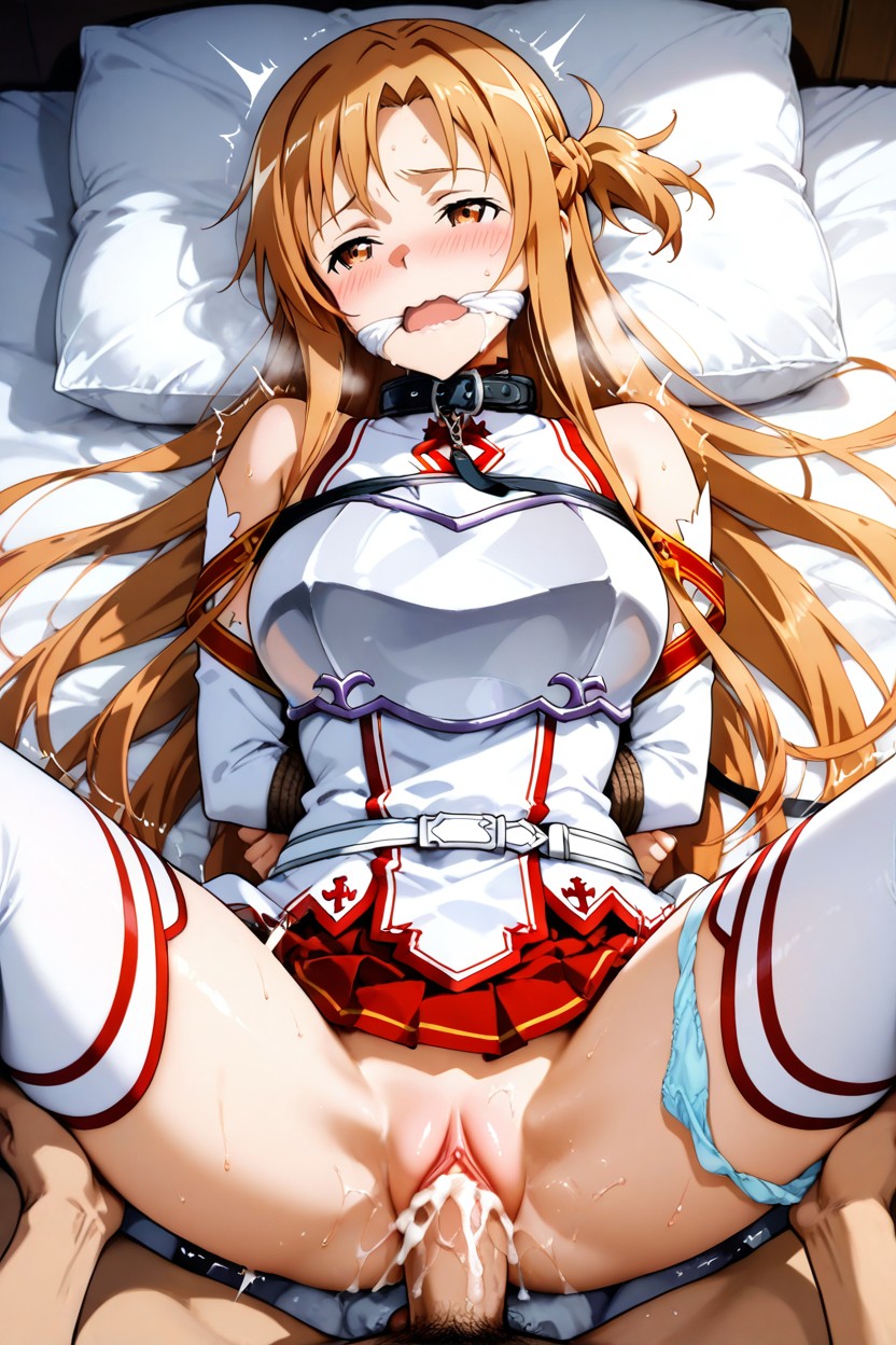 Bare Shoulders, Braid, Large Hentai AI Porn