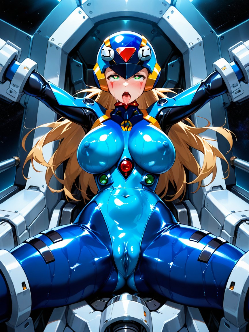 Helmet, Split, Skin Tight Hentai IA