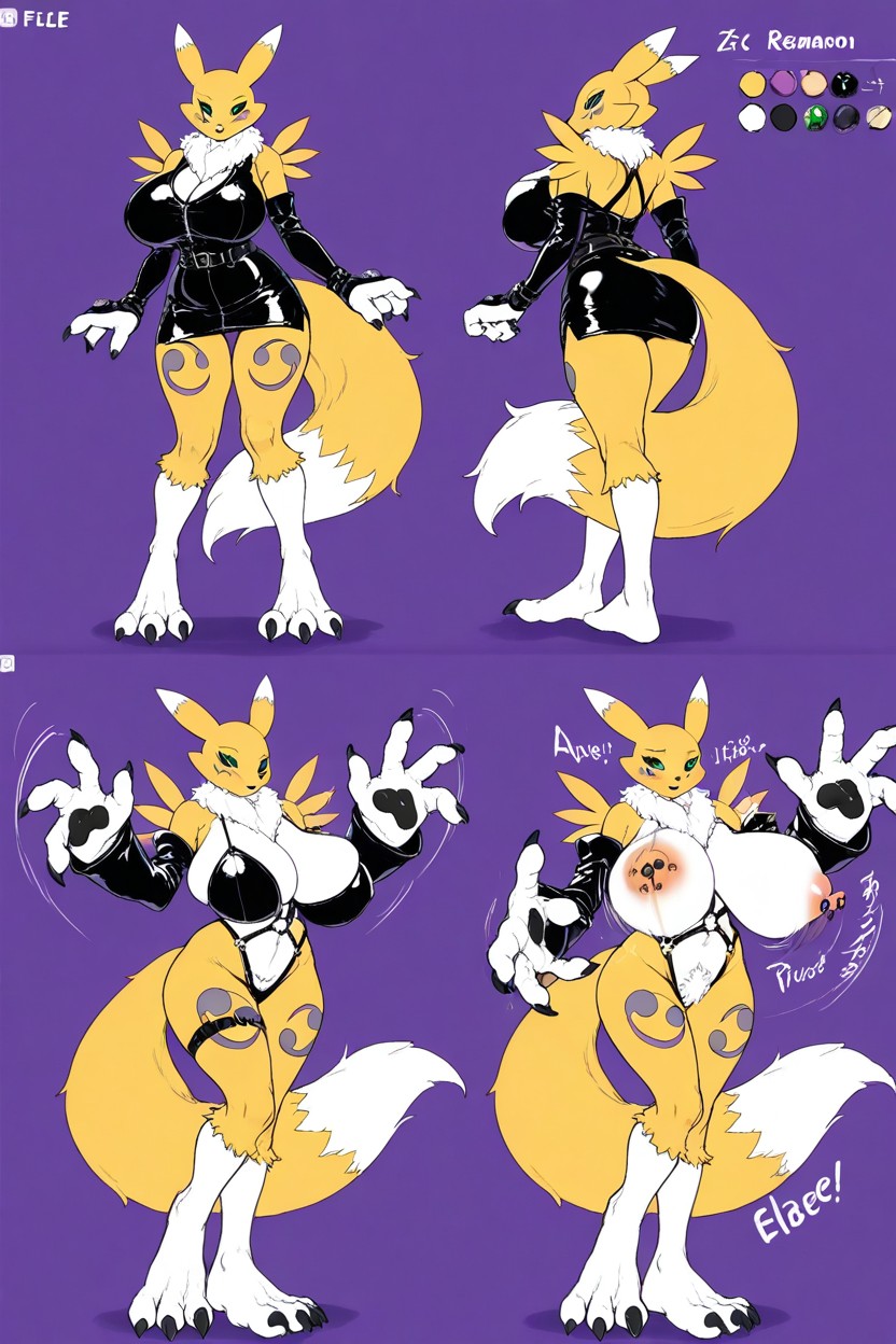 Bouncing Spherical Breast, Hyper Reduced Thickness Ribcage And Thigh, Flee Hentai AI Porn