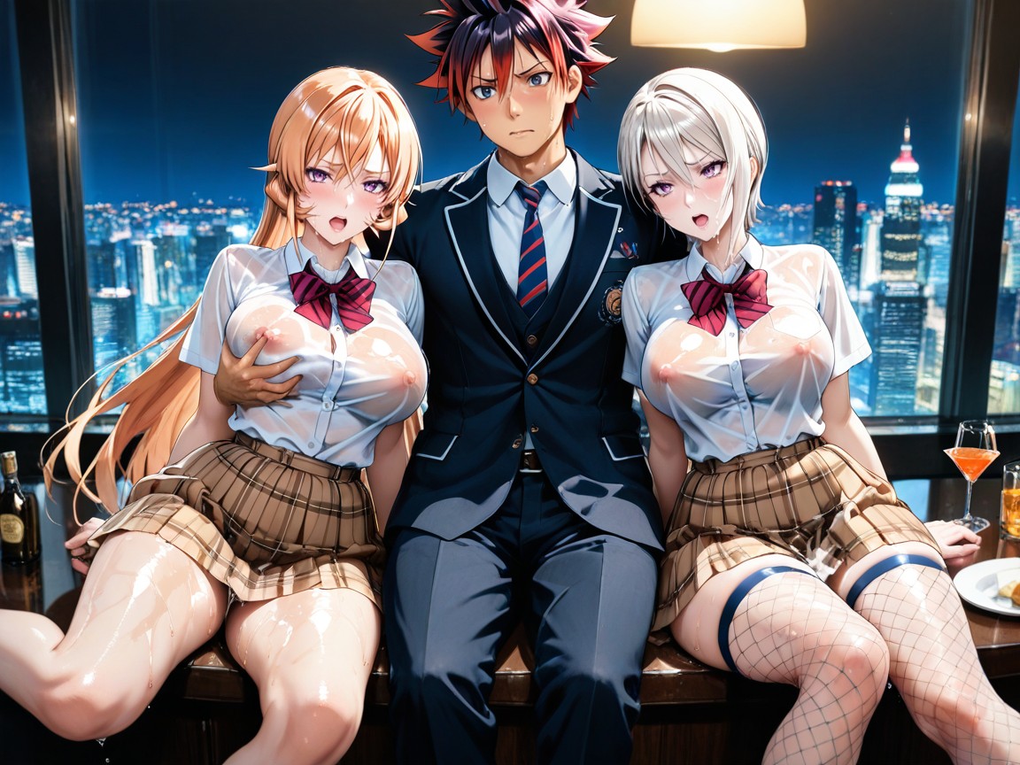 Light Pubic Hair, 25+, Heavy Panting Hentai AI Porn