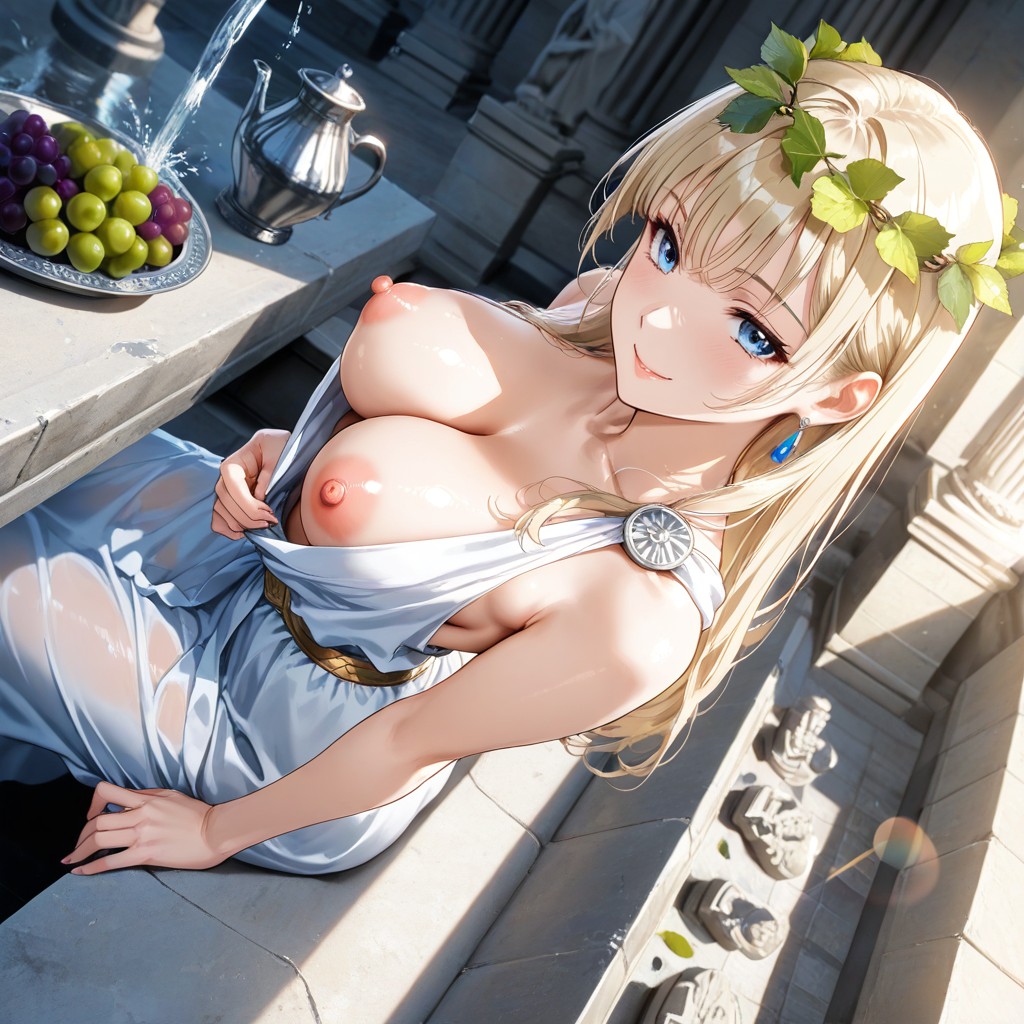 One Hand Touching Shoulder, 18+, Waist Shot Hentai AI Porn
