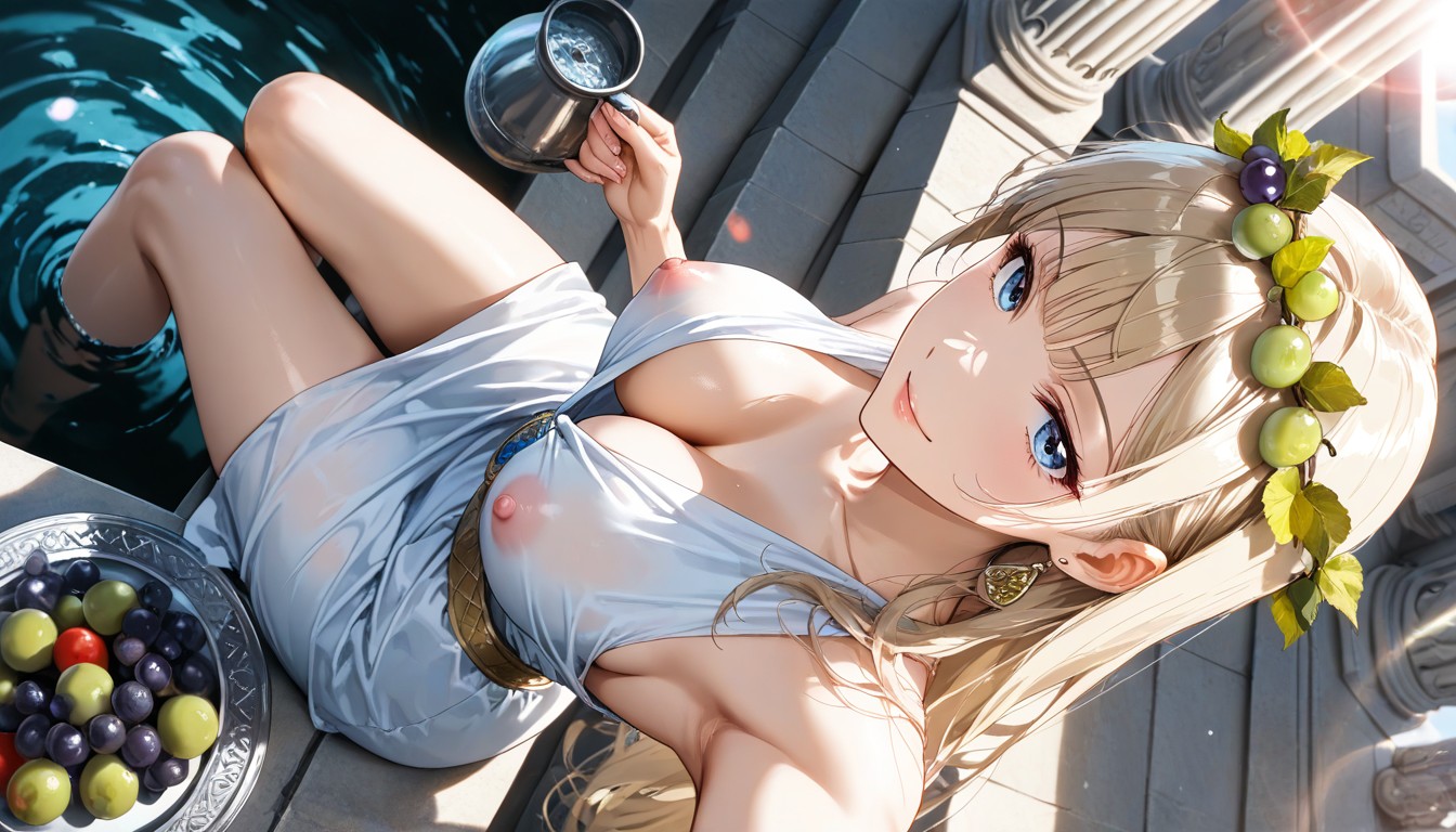 Wispy Hair Bangs, Metal Water Jug, Ash Blonde Hair Hentai IA