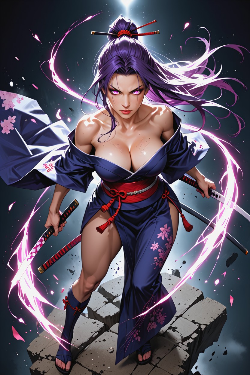Cinematic Photorealistic Style, Body Fully Twisted In Motion, Skinny Hentai AI Porn