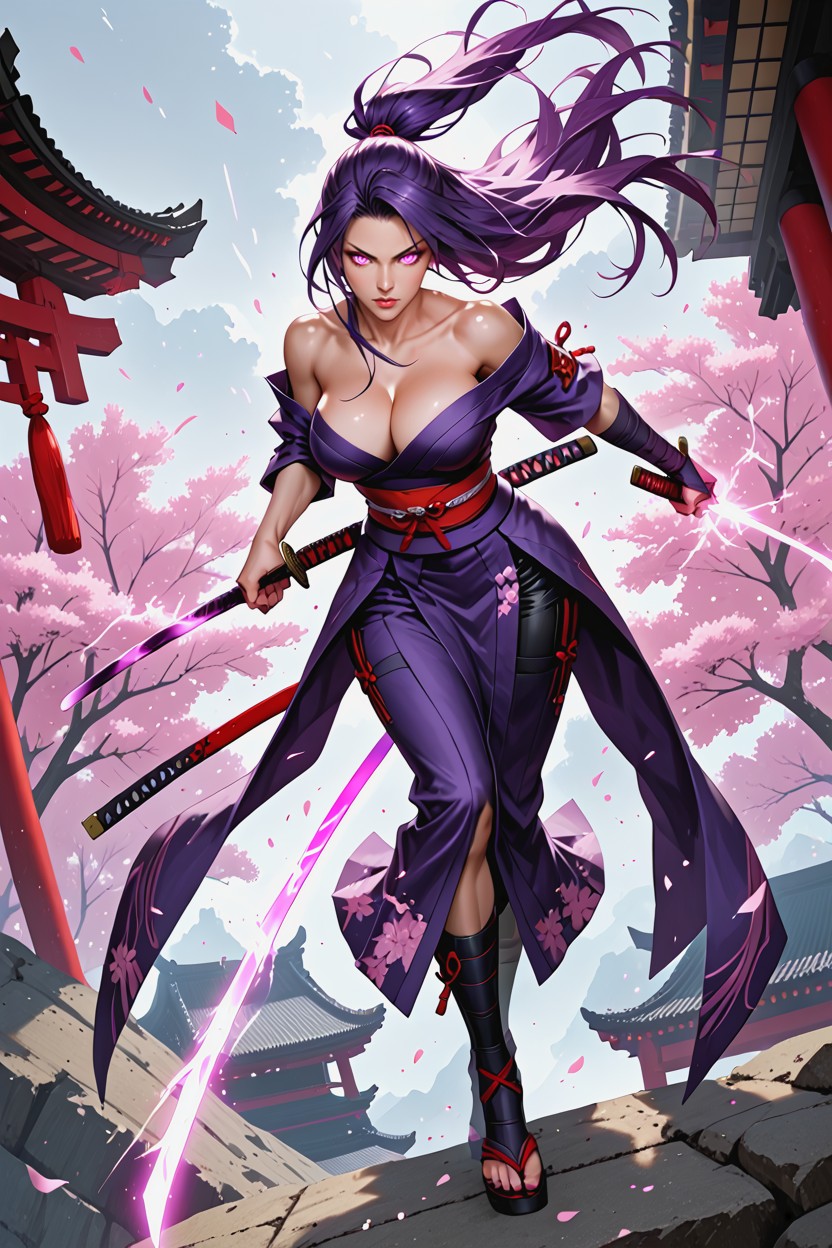 Stunning Model, Open Clothes, Psylocke From Marvel Hentai AI Porn