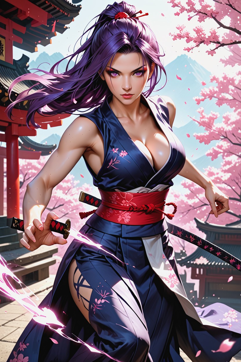 Highly Detailed, Realistic Proportions, Psylocke From Marvel Hentai IA