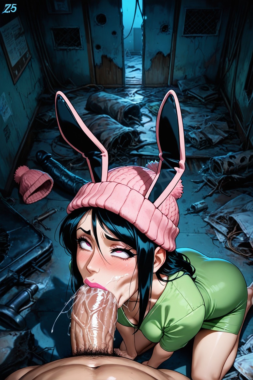 Throat Bulge, Lewd, Big Disney Eyes Hentai IA