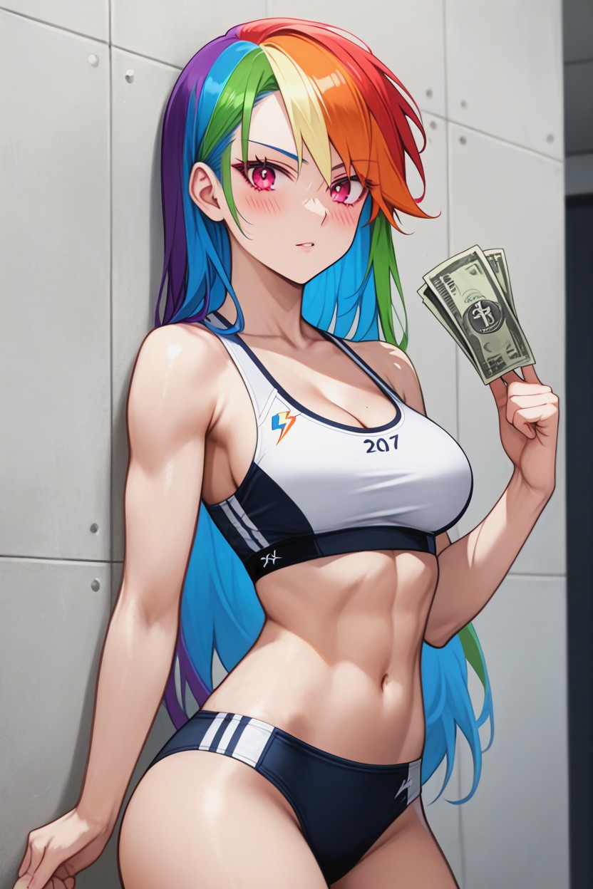 Perfect Face, Bubble Butt, Brazos Detrás De La Espalda Hentai IA
