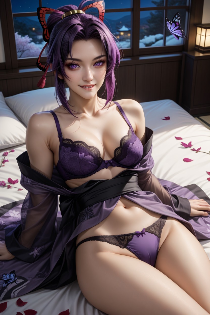 Purple_bra, Cosplay, Breasts Hentai AI Porn