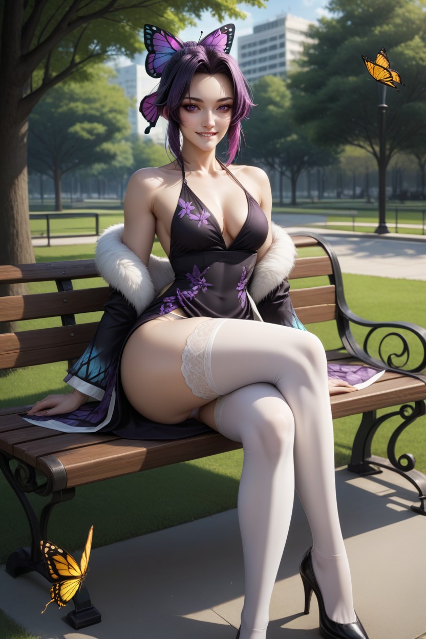 Crossed_legs, Cosplay, Day Hentai AI Porn