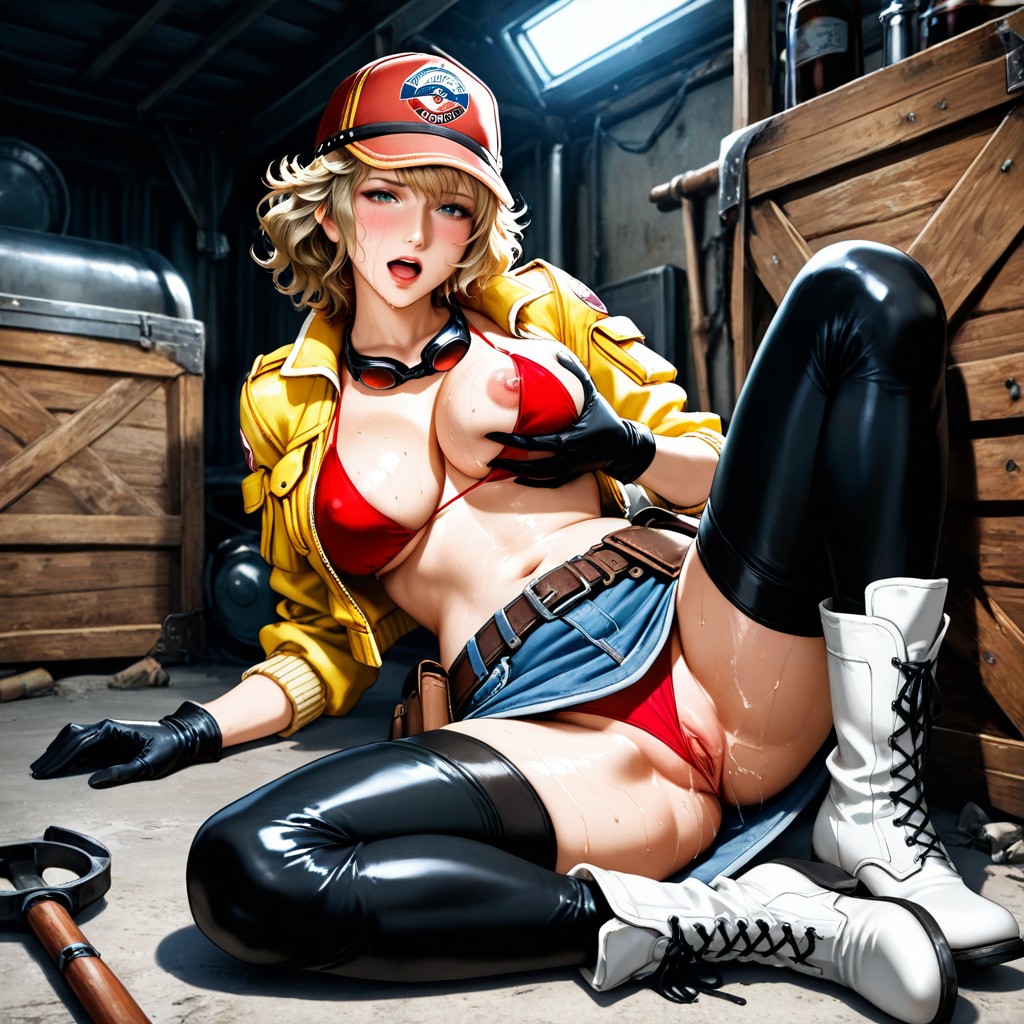 Hard Shadow, Laying On Side, Crates Hentai AI Porn