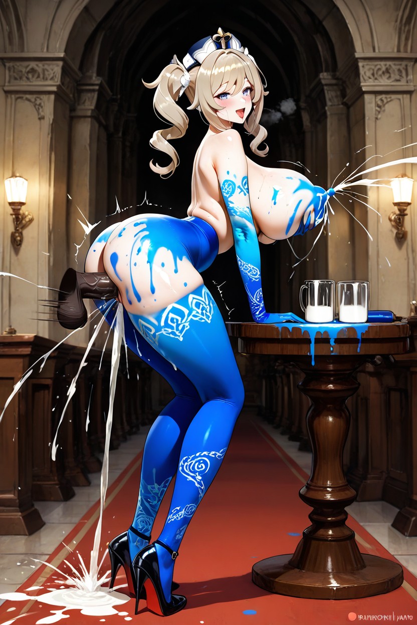 Stiletto High Heels, Legs Together, Doggystyle Sex Porno IA Hentai