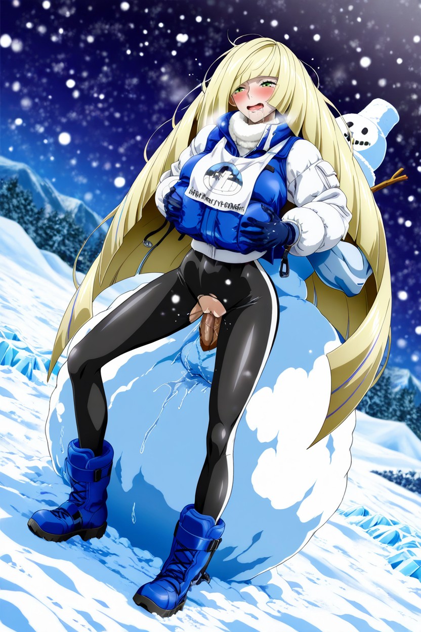 Dynamic Angle, Insulated Mountaineering Boots With Crampons, Thick Cock Impossible Fit Porno IA Hentai