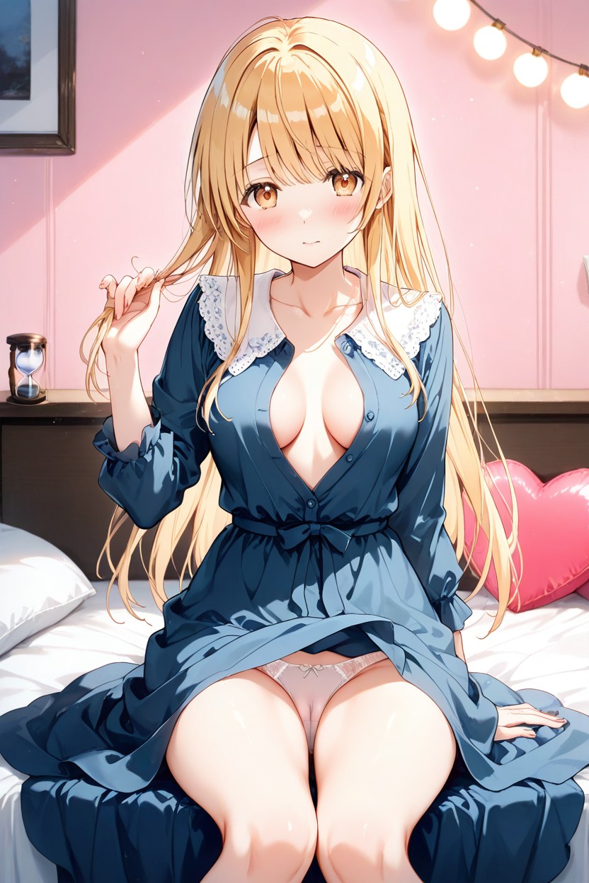 White Panties, Soft Shadow, Perfect Genitals Hentai IA
