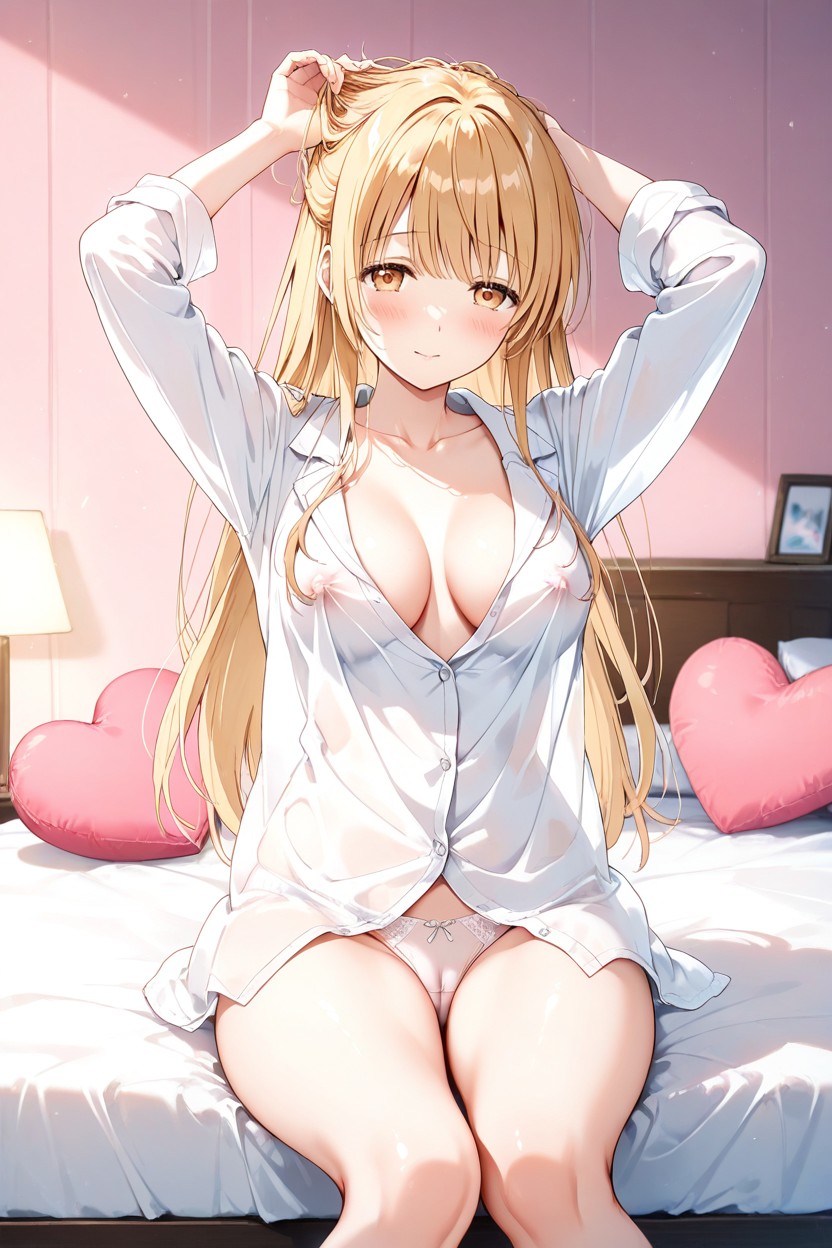 Panties Slipping Down, Skinny, Look Hentai AI Porn