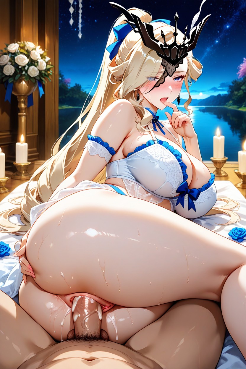 Massive Ass, Anime Art Stile, Blushing Deep Hentai AI Porn