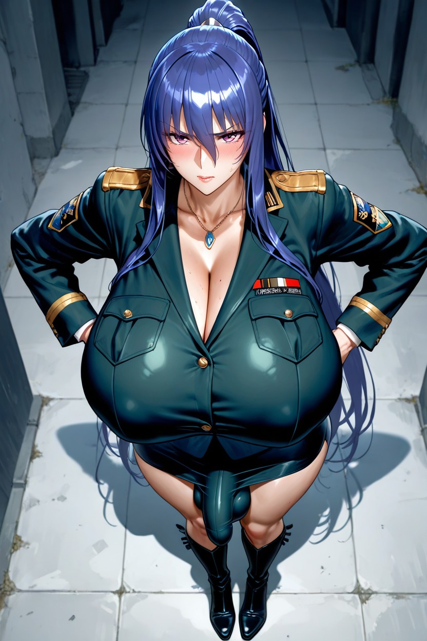 Saggy Breast, Visible Down To Below The Knees, Model Hentai AI Porn