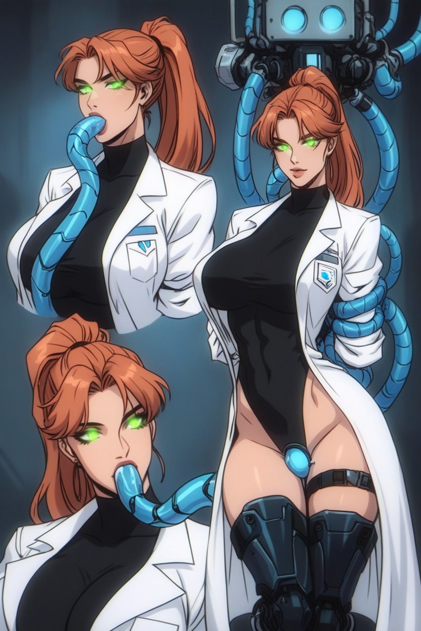 Underboob, Multiple Views, Cleavage Hentai AI Porn