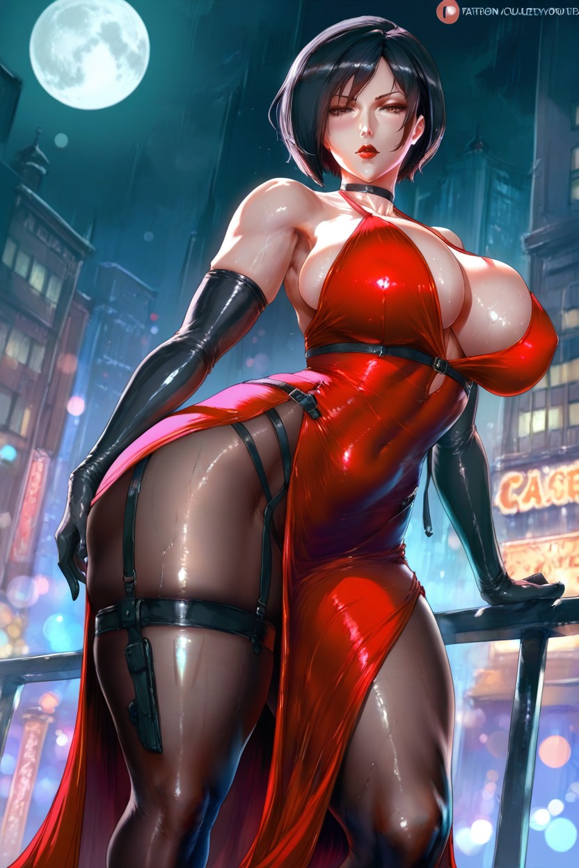 Night Sky, 25+, Bodycon Skirt Hentai AI Porn