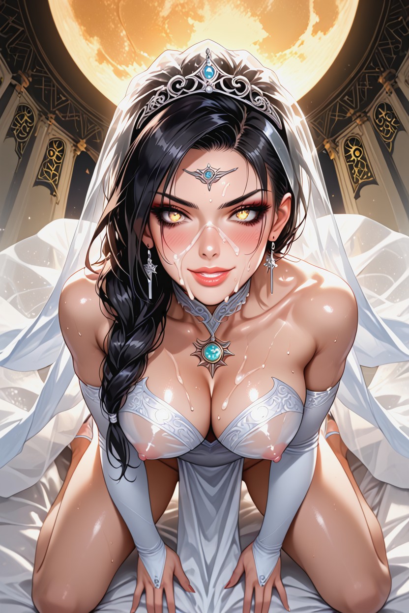 Diadem, Perfect Eyes, Full Lips Hentai AI Porn
