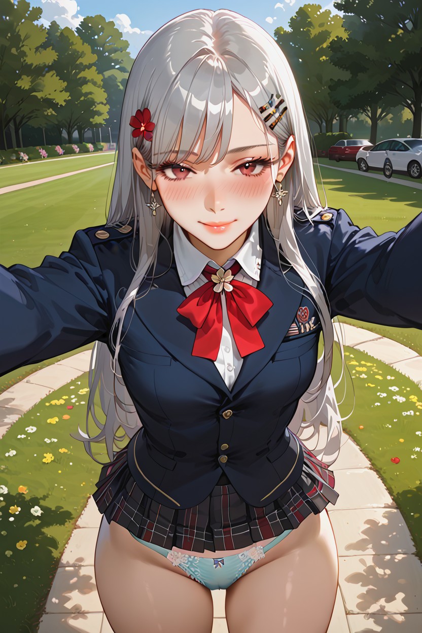 Small Ass, Straight Bangs, Toned Athletic Body Hentai AI Porn