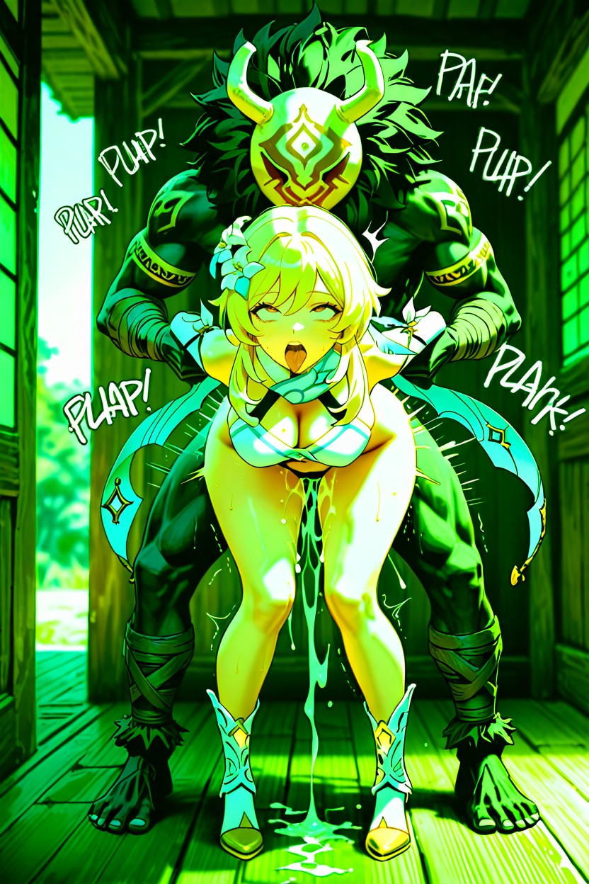 Full Body, Sex, Clenched Teeth Hentai AI Porn