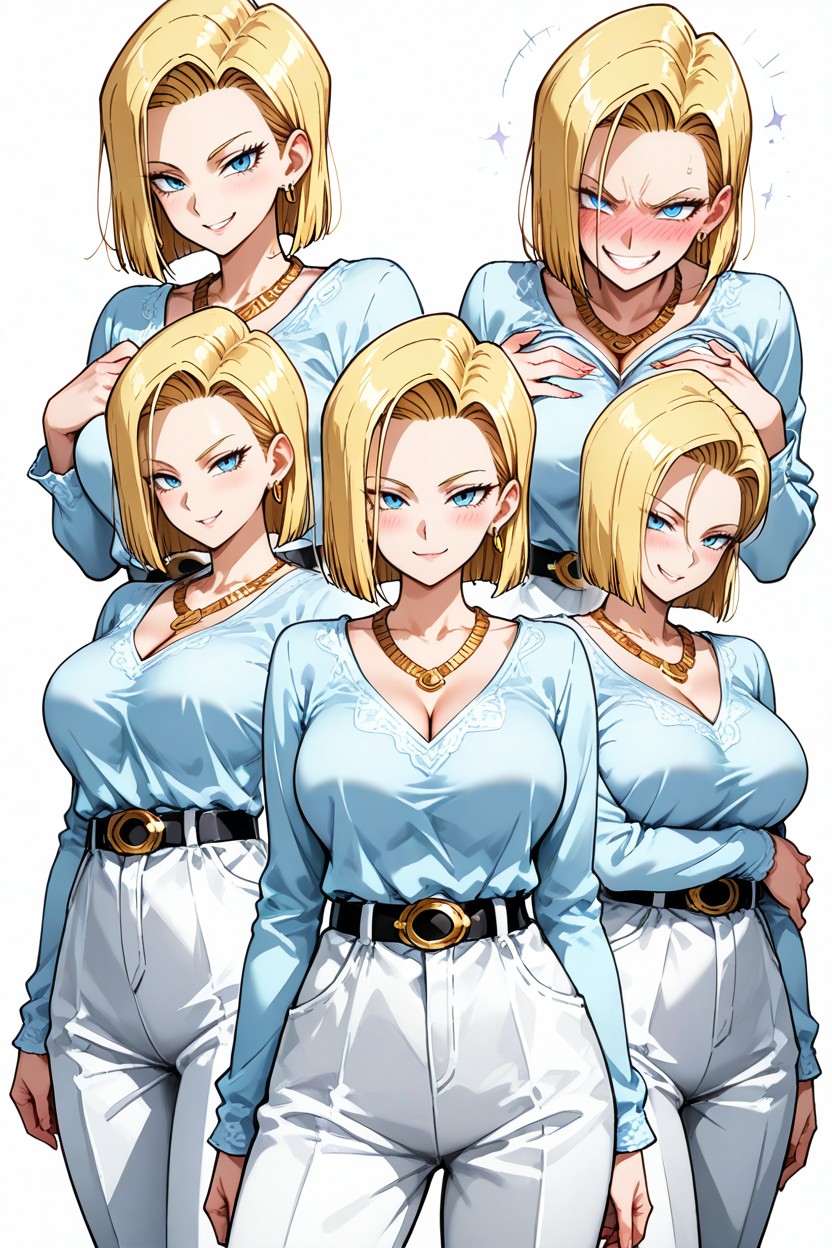 A Wicked Smile, 25+, Pechos Medianos Hentai IA