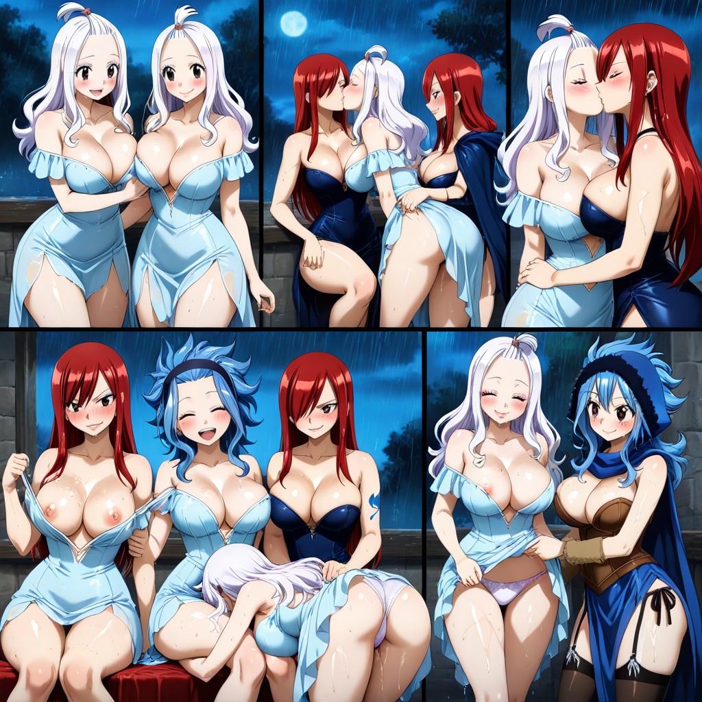 Lisanna Strauss, Medieval Fantasy Bar, Mischievous Smirk ヘンタイAIポルノ