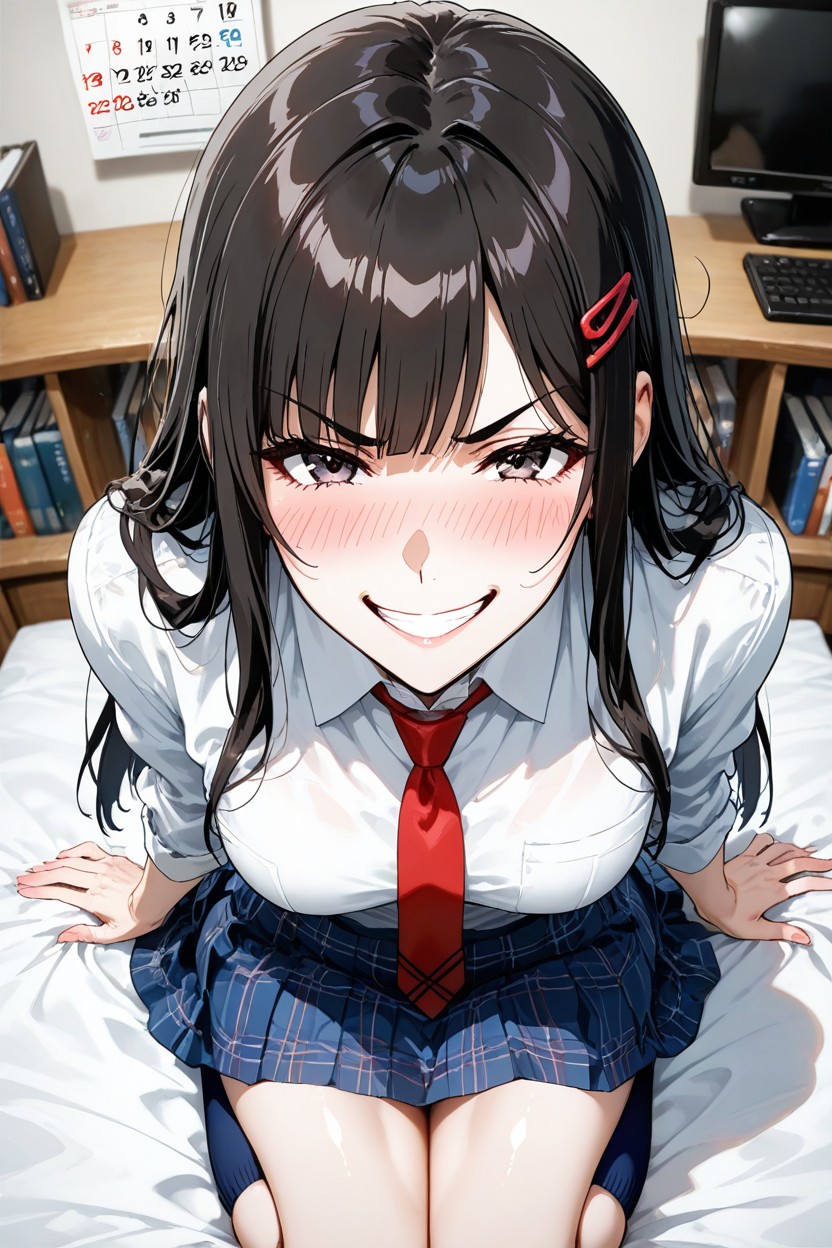 Avergonzada, Beautiful Toned Legs, Culo Pequeño Hentai IA