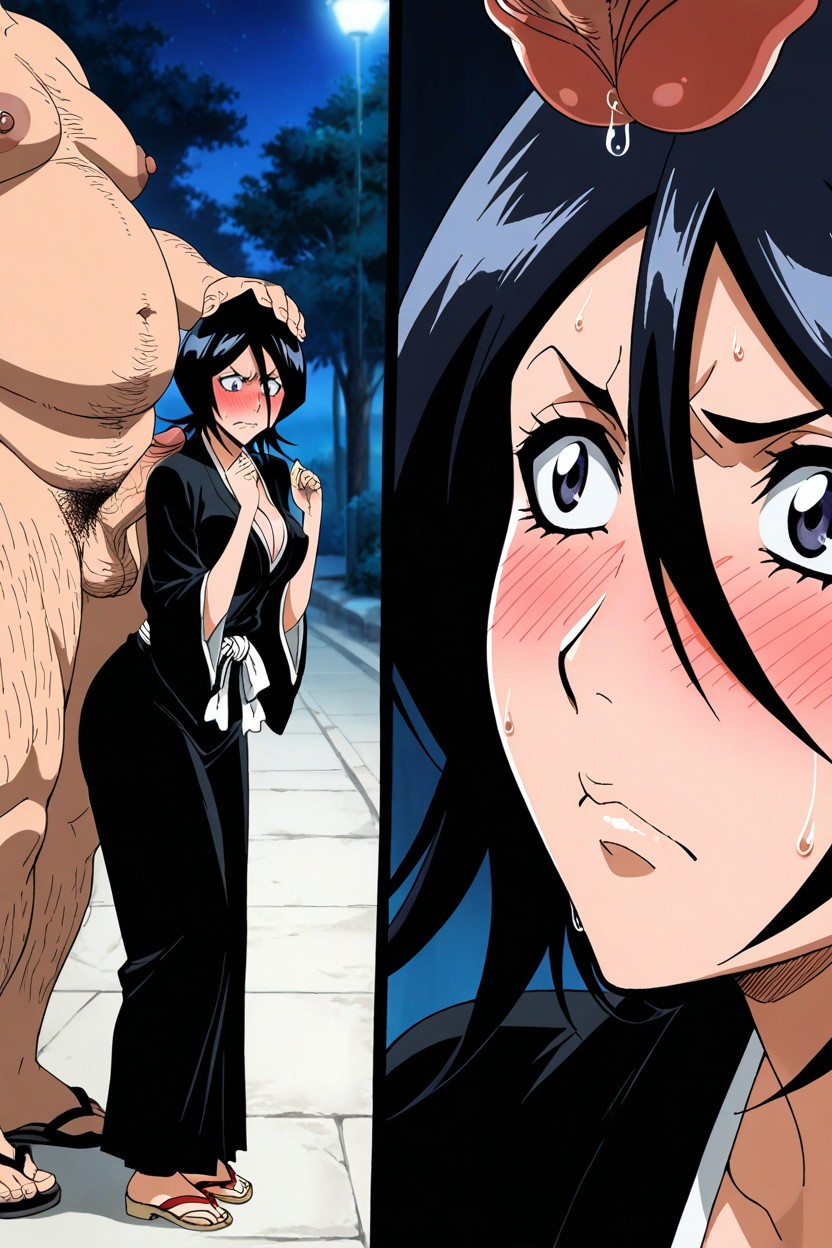 Close Up On Face, Embarrassed, Fully Clothed Hentai IA pornografia