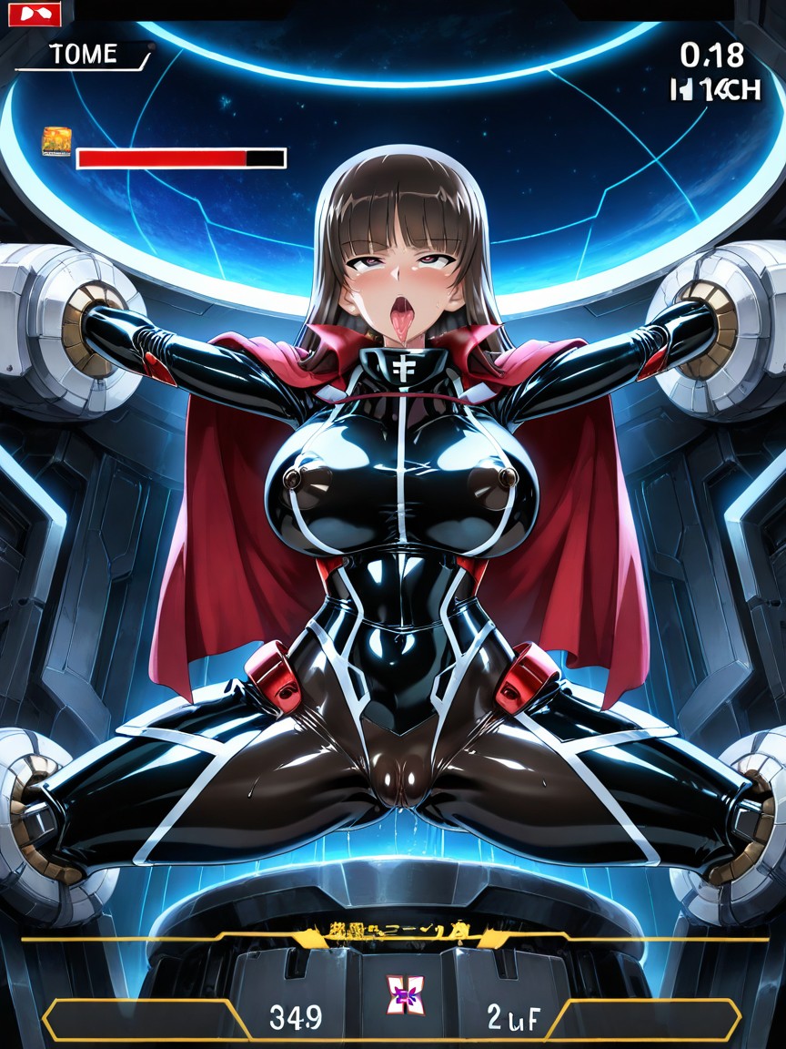 Limbs Inside Machine, Sweat Droplets, Split Porno IA Hentai