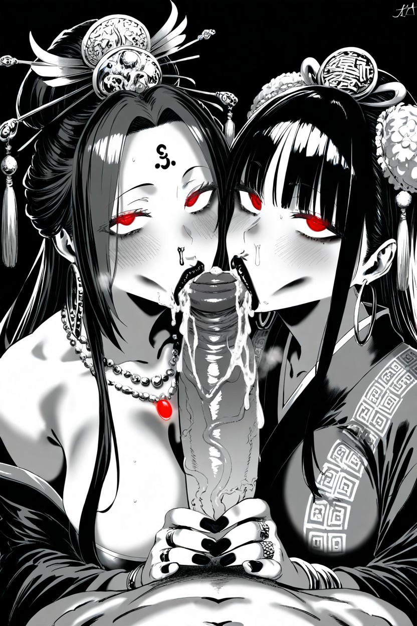 Excessive Cumshots, Females Side By Side, Hoop Earrings Hentai IA