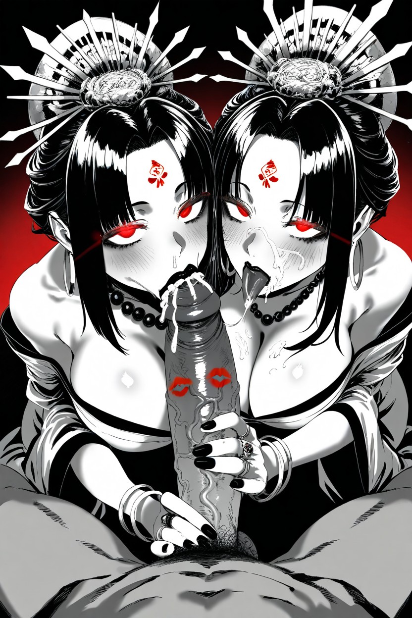 Excessive Cumshots, Hoop Earrings, Bracelets Hentai IA