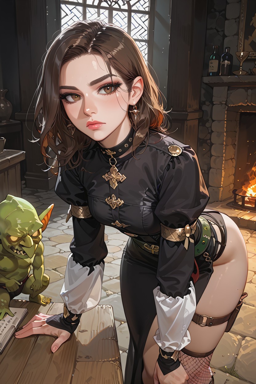 Intense, Powerful Approach Goblins, Realistic Imagery Hentai IA