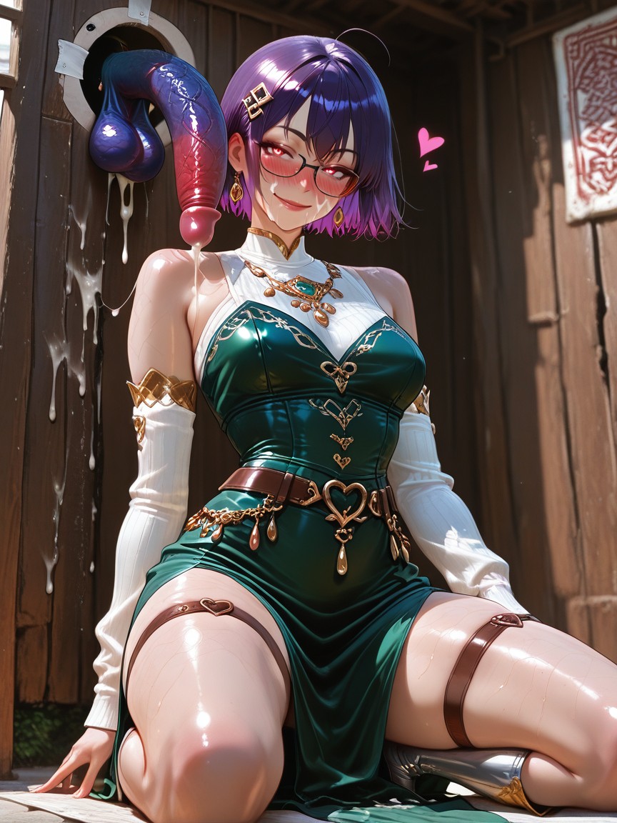 18+, De Rodillas, Dragon Golden Scales Hentai IA