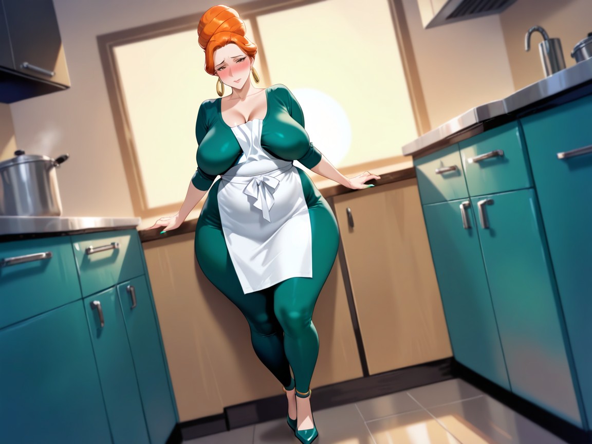 Very Detailed, 50+, De Pie Hentai IA