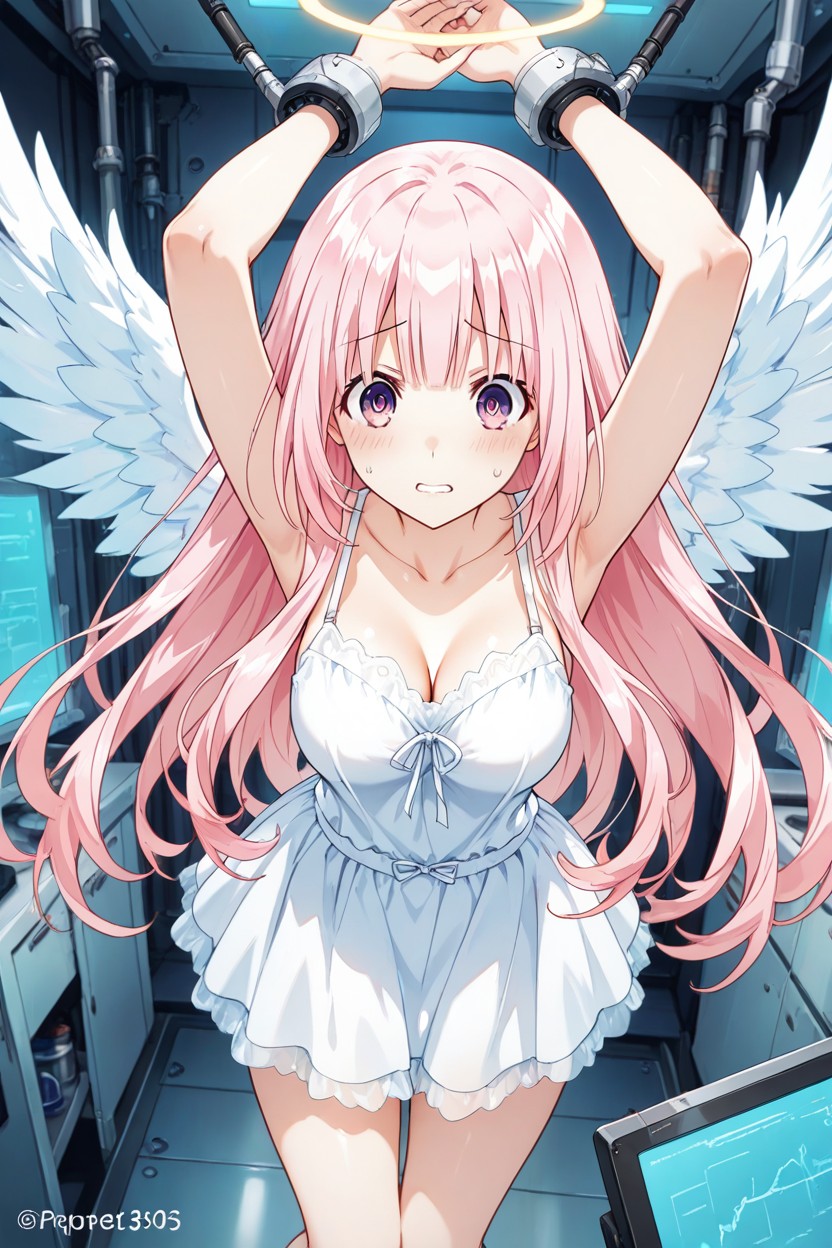 Surprised, Cheerful Personality, Detailed Eye Drawing Hentai IA