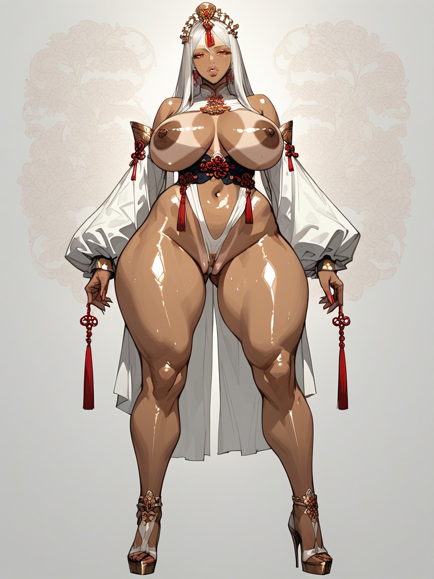 Hard Erect Nipples, 18+, Asian Hentai AI Porn