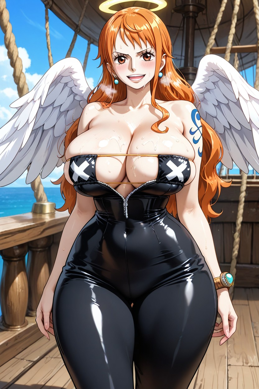 Thick Body, Rounded Breast, Model Hentai AI Porn
