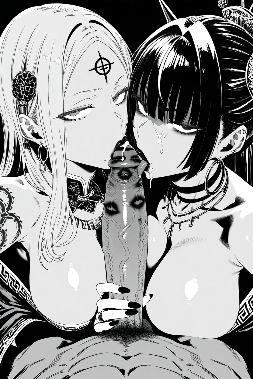 Together, Handjob, Full Body Hentai AI Porn