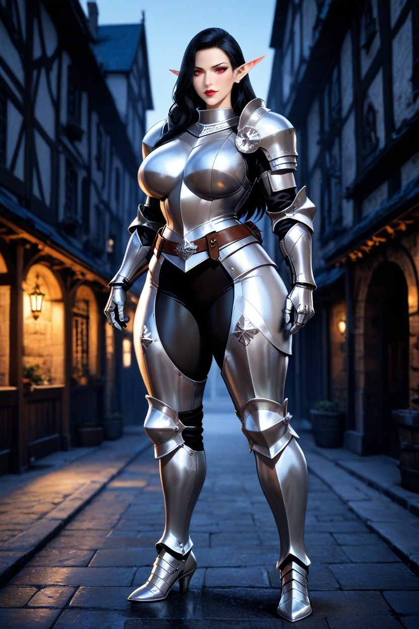 Long Legs, Her Forearms Are Guarded Polished Silver Gauntlets That End In Graceful, 25+ Hentai IA