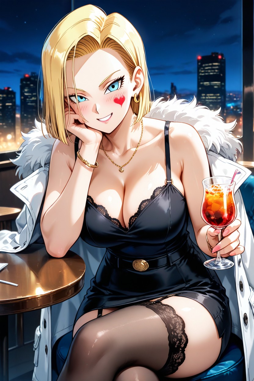 Medium-sized Breasts, Looking At The Viewer, Medium Ass Hentai AI Porn