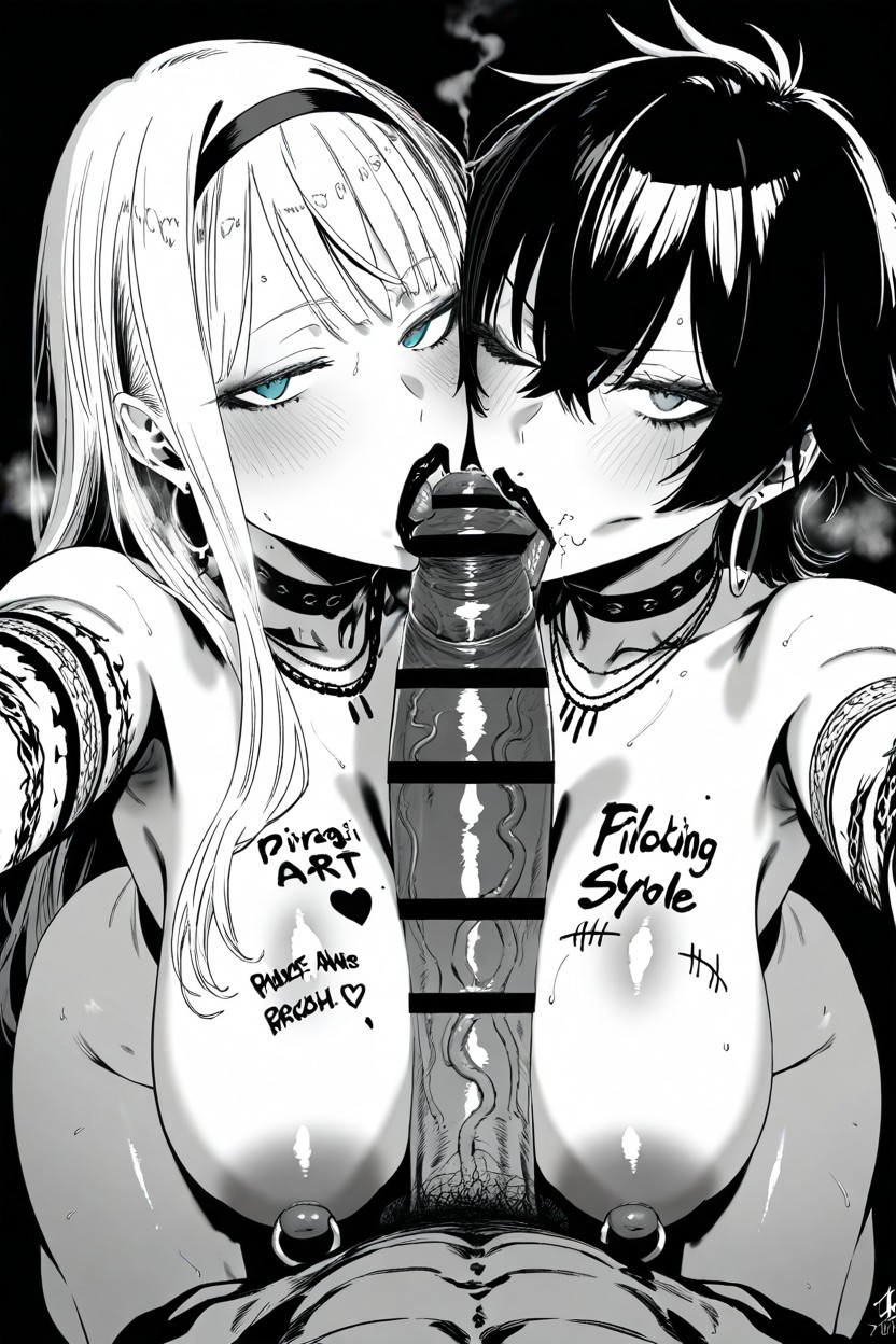 Duo Female, Molesto, Sfx Hentai IA