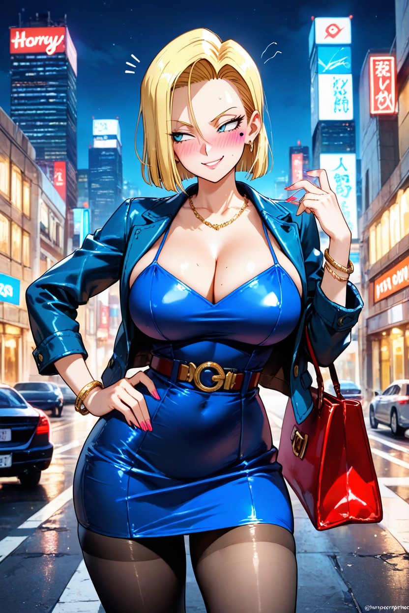 Dress, Solo, Thighs Hentai IA
