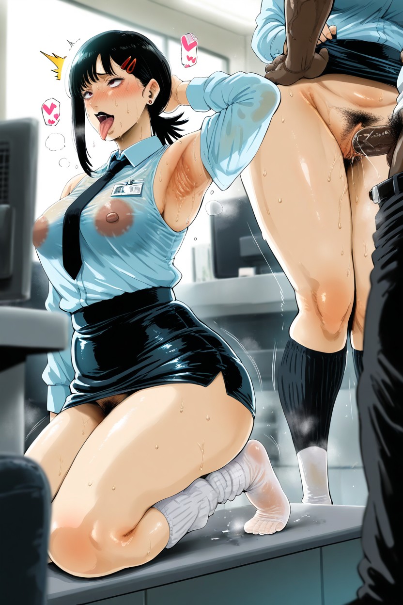 Fit, Puffy Areolas, Oversized Pussy Hentai IA